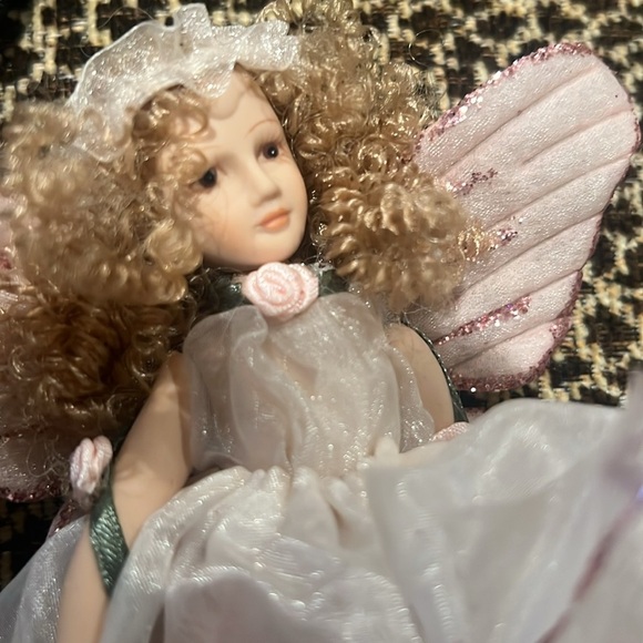 Porcelain Fairy Dolls Lot of 3 - Picture 10 of 10
